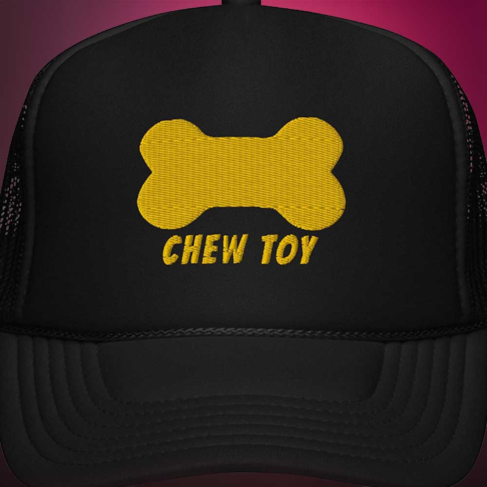 Chew-Toy-Cap-Yellow- BackRoomGear - your LGBTQI Gay Kink Apparel Store