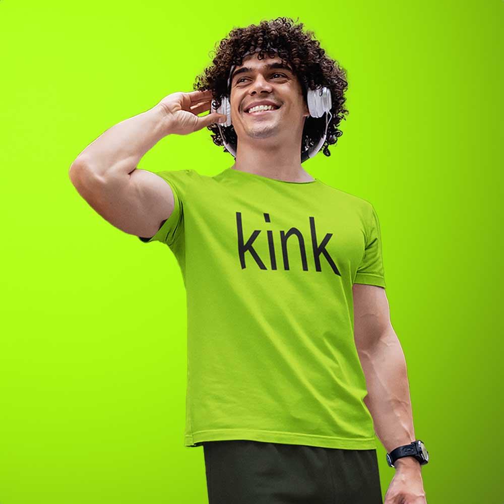 kink brat T-Shirt Charli XCX Brat Shirt Bold Green Minimalist Gay Tee