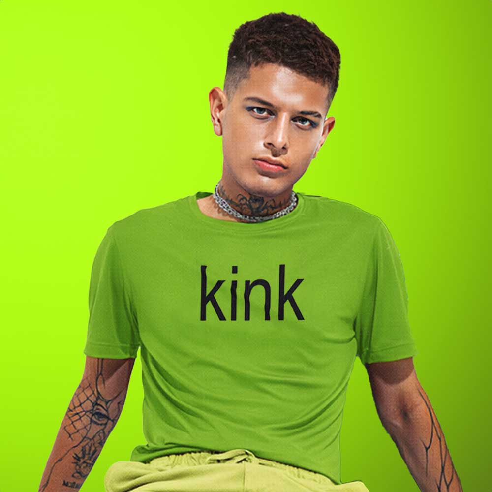 kink brat T-Shirt Charli XCX Brat Shirt Bold Green Minimalist Gay Tee