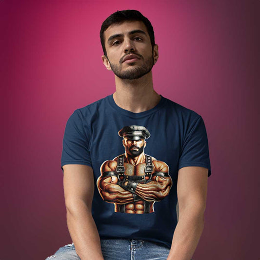 Sir Leather Alpha - Gay Dom Graphic T-Shirt