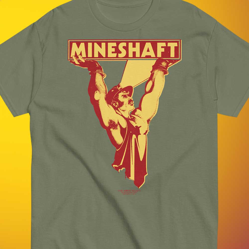 Vintage Mineshaft Gay Bar T-Shirt – Retro LGBTQ+ Pride Graphic Tee