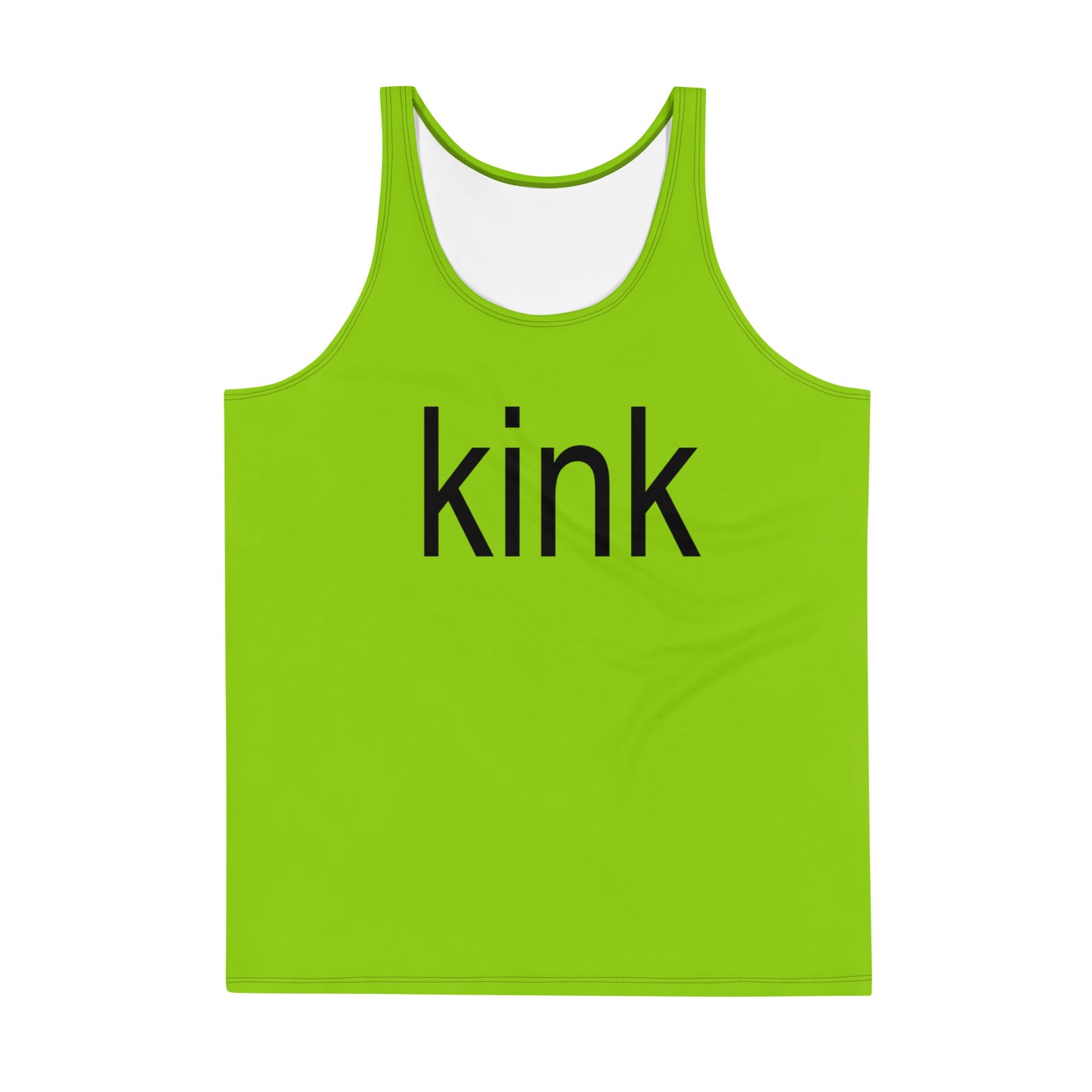 kink brat Tank Top Charli XCX Brat Tank Bold Green Minimalist Gay Shirt