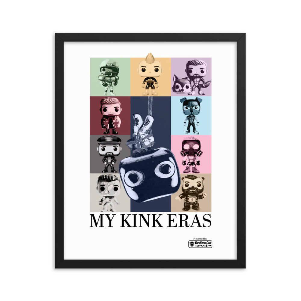 Kink Eras Framed Poster | Cheeky Gay Art