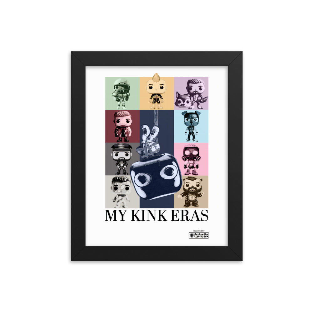 Kink Eras Framed Poster | Cheeky Gay Art