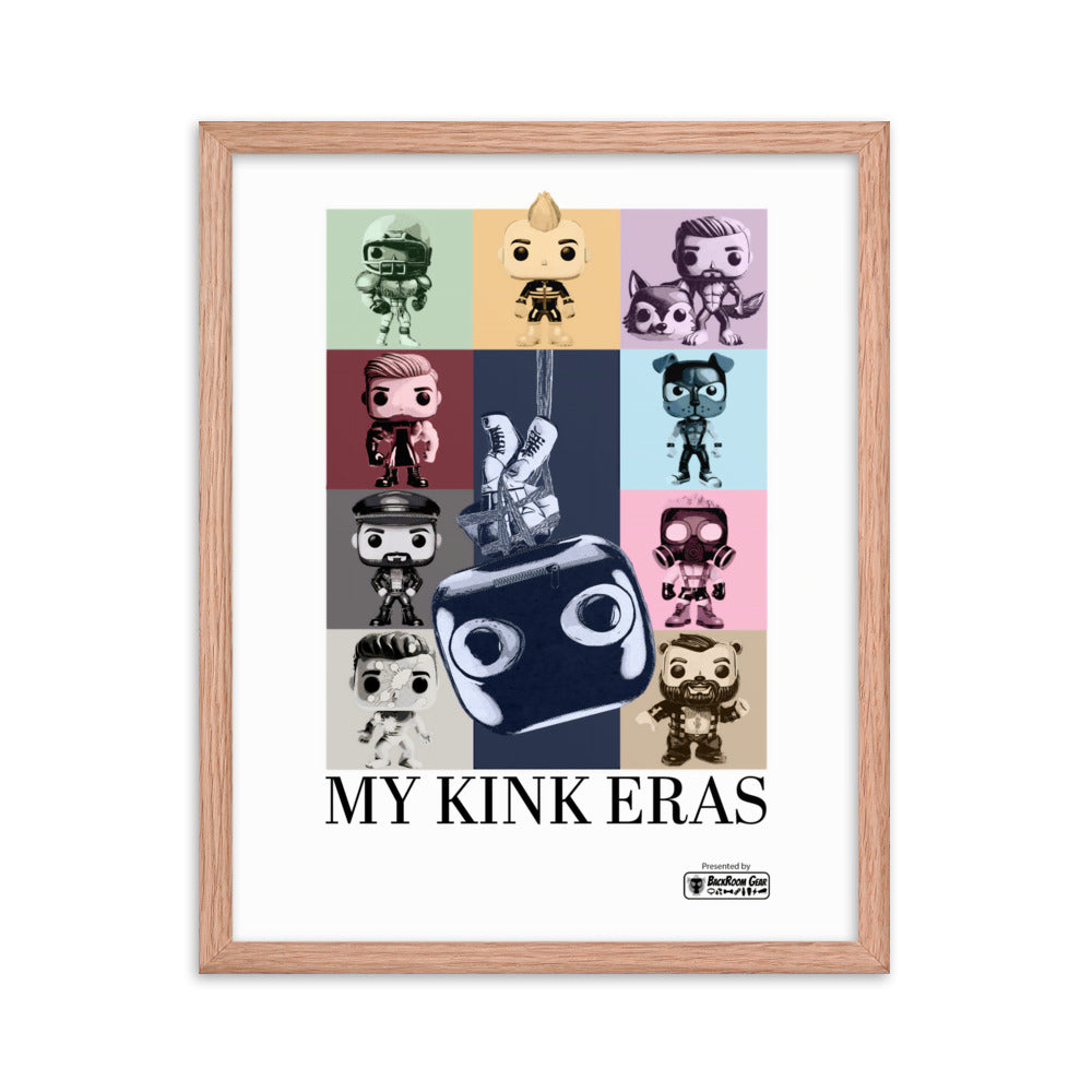 Kink Eras Framed Poster | Cheeky Gay Art