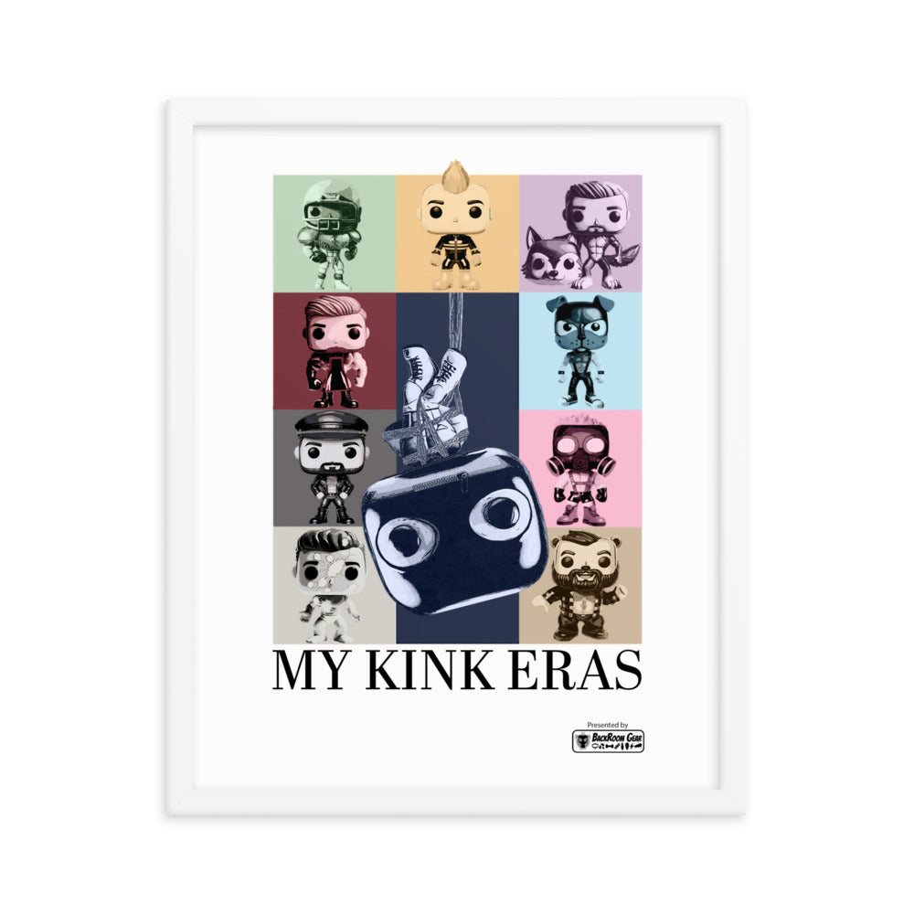 Kink Eras Framed Poster | Cheeky Gay Art