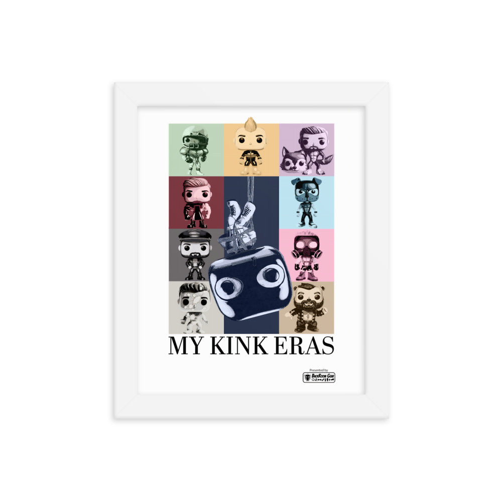 Kink Eras Framed Poster | Cheeky Gay Art