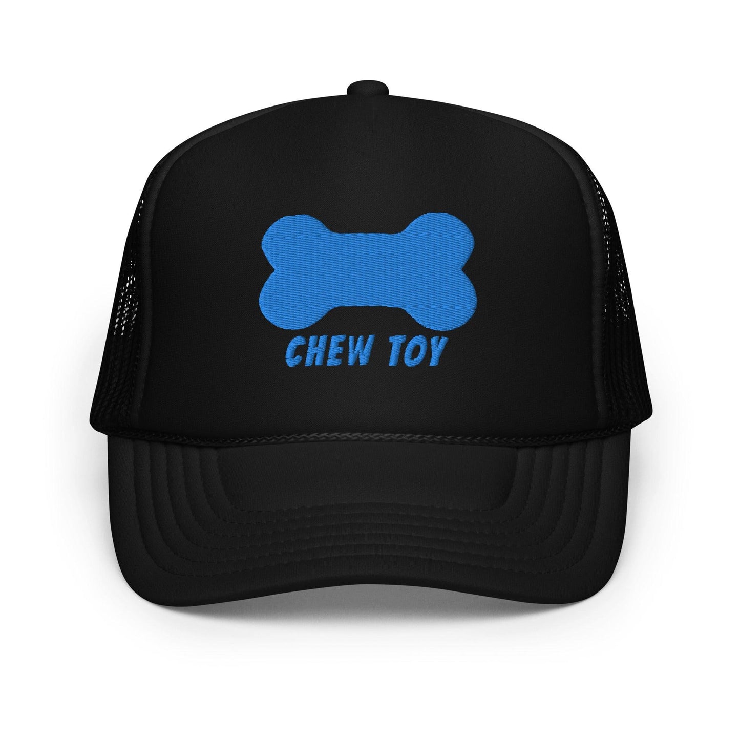 Chew Toy Pup Cap blue front - BackRoomGear - your LGBTQI Gay Kink Apparel Store