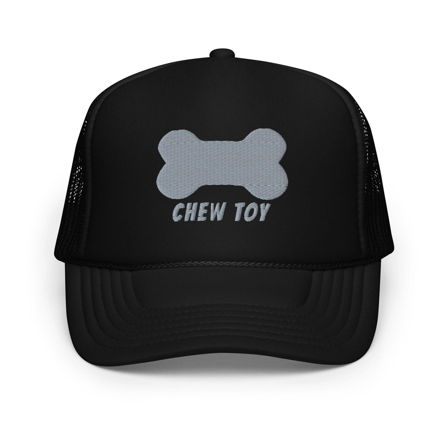 Chew Toy Pup Cap grey front - BackRoomGear - your LGBTQI Gay Kink Apparel Store