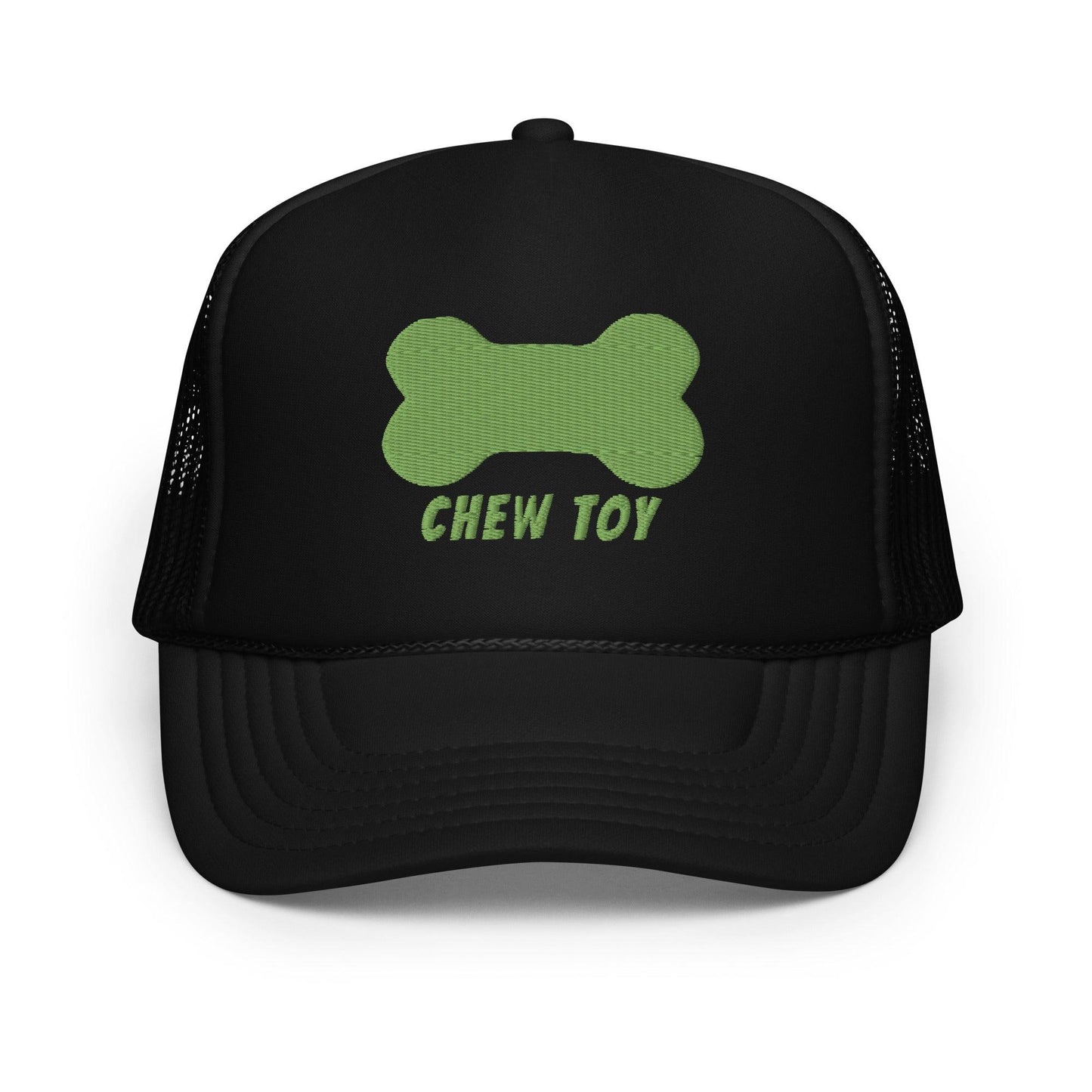 Chew Toy Pup Cap green front - BackRoomGear - your LGBTQI Gay Kink Apparel Store