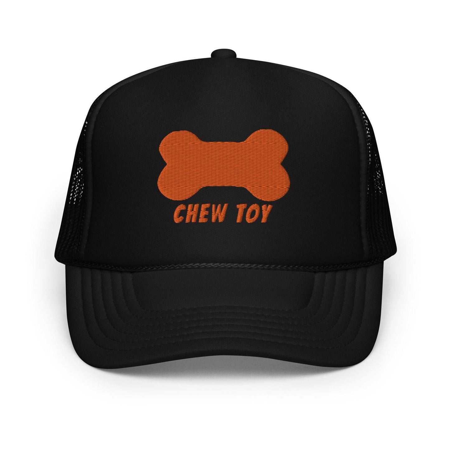 Chew Toy Pup Cap orange front - BackRoomGear - your LGBTQI Gay Kink Apparel Store