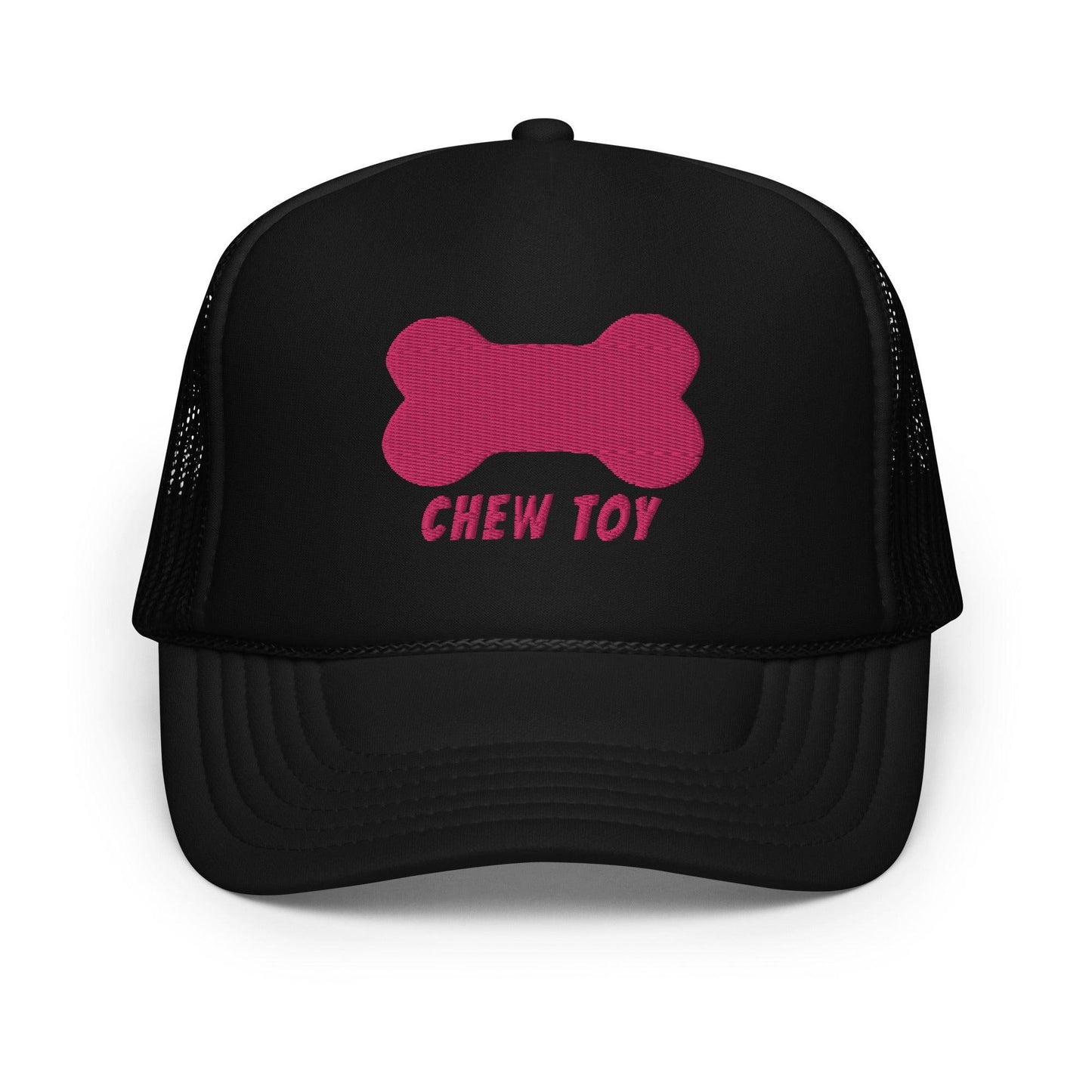 Chew Toy Pup Cap Pink front - BackRoomGear - your LGBTQI Gay Kink Apparel Store