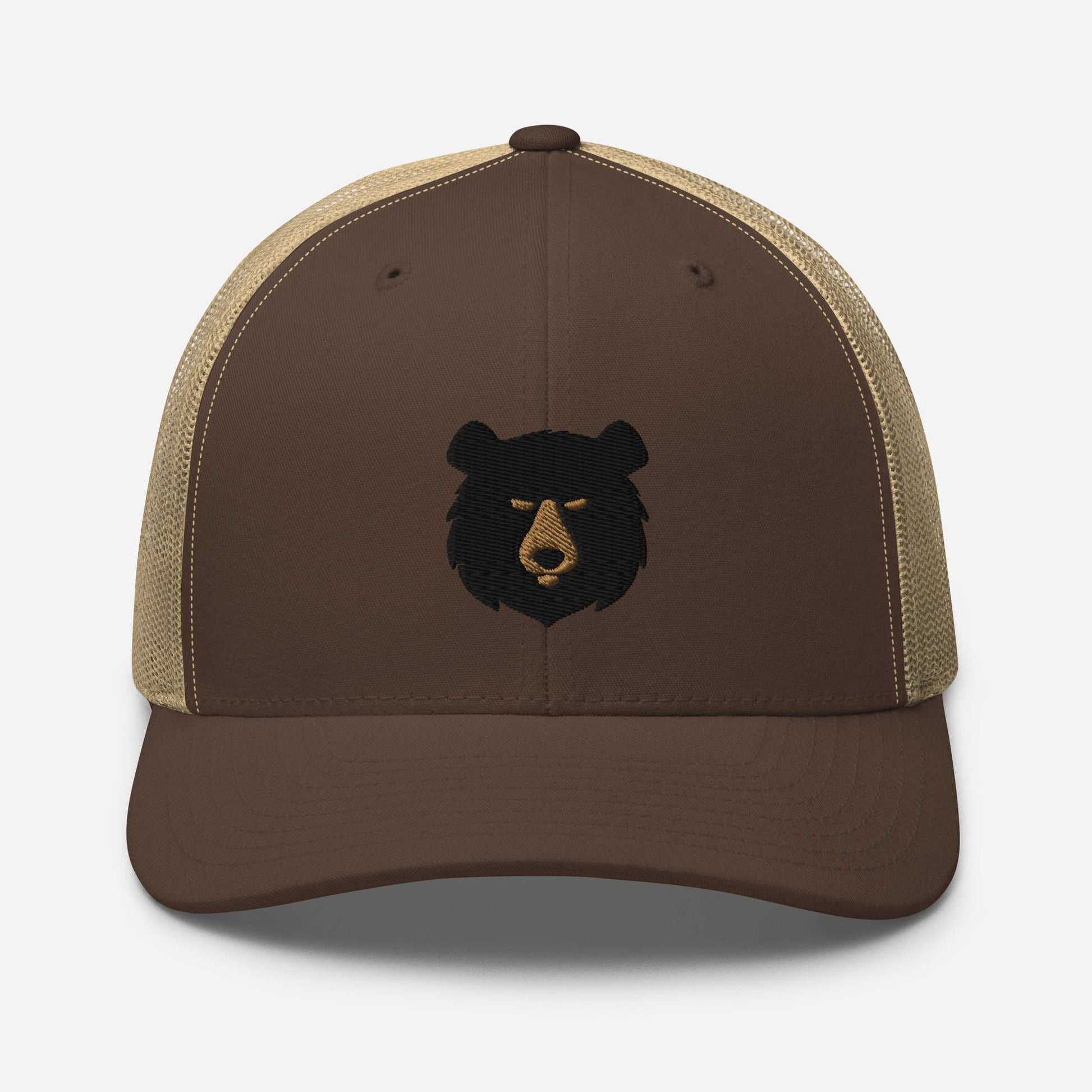 BEAR Cap Brown Front - BackRoomGear - your LGBTQI Gay Kink Apparel Store