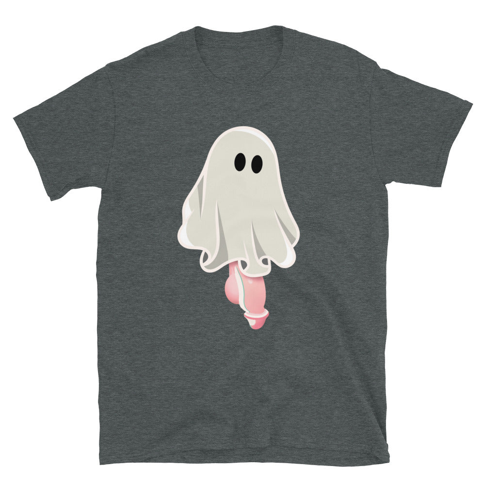 Well Hung Ghost Halloween Shirt Spooky Gay Ghost Tee