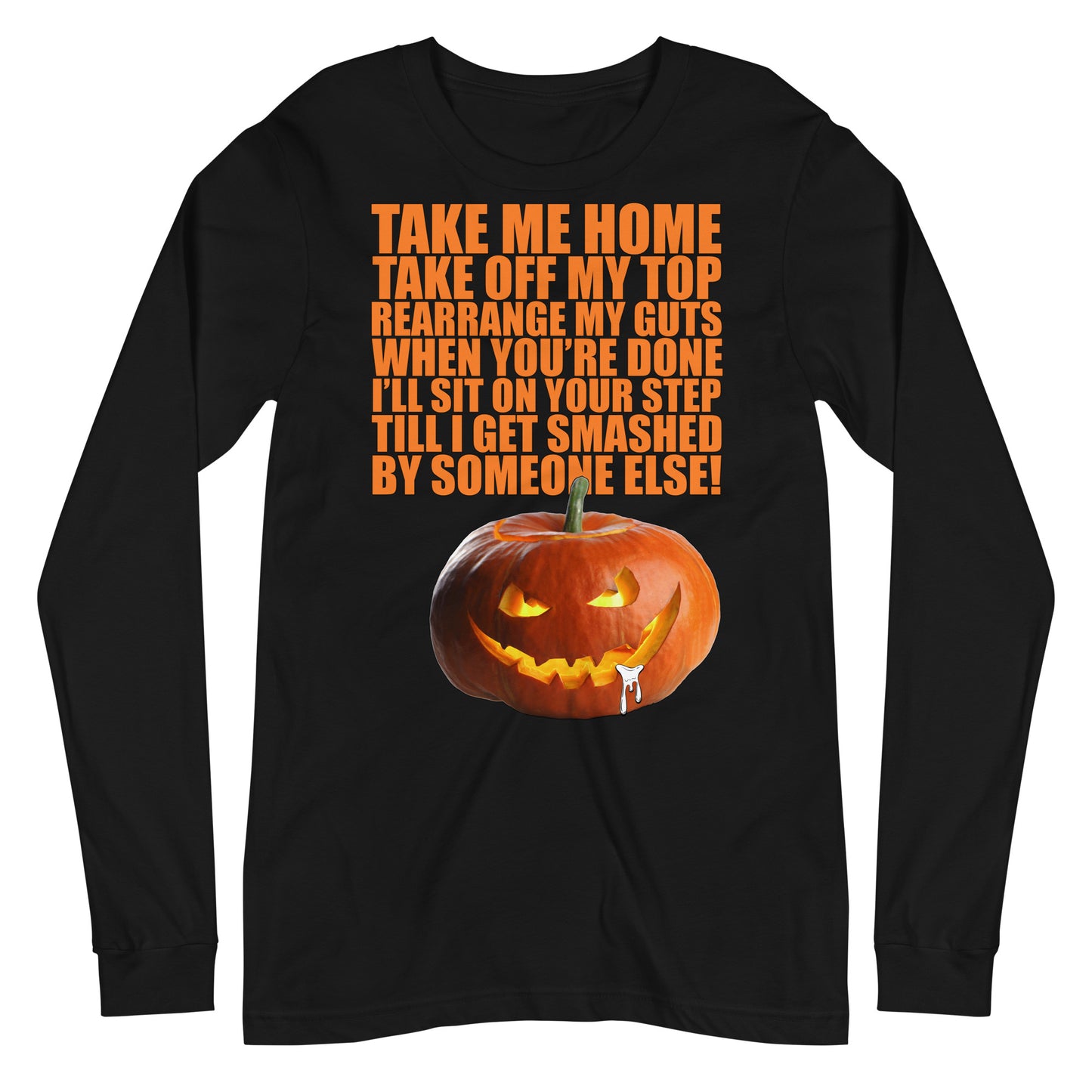 Rearrange My Guts Long Sleeve Tee Spooky Gay Halloween Shirt Funny Queer Halloween Tee