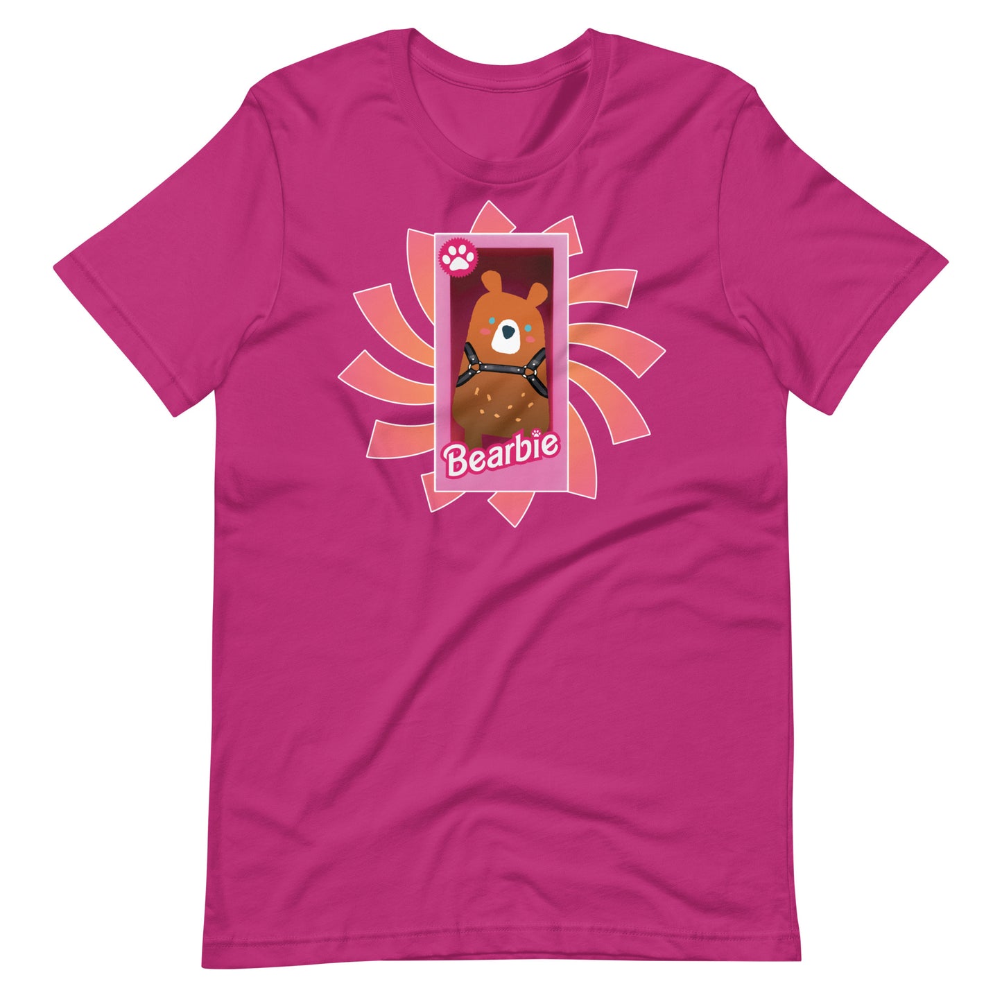 Boxed Bearbie Shirt - Celebrate Bear Pride Premium Quality Tee