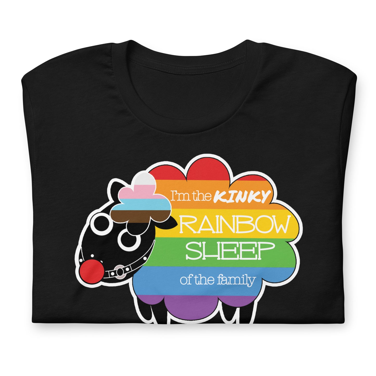 Kinky Rainbow Sheep T-Shirt