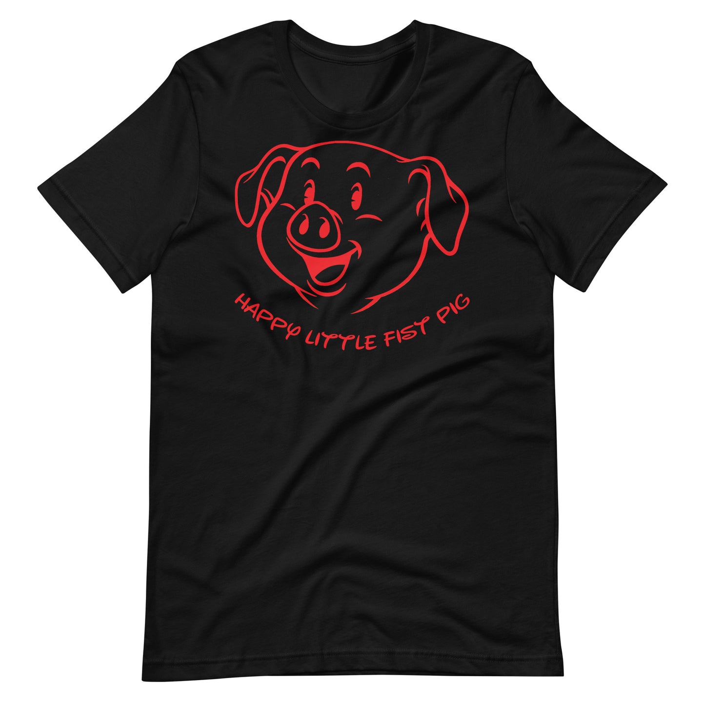 Happy Little Fist Pig T-Shirt