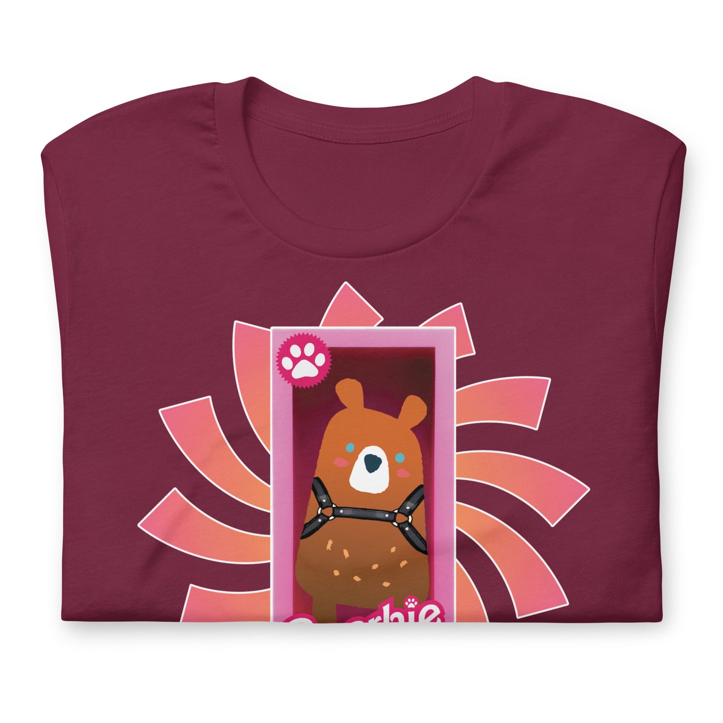 Boxed Bearbie Shirt - Celebrate Bear Pride Premium Quality Tee