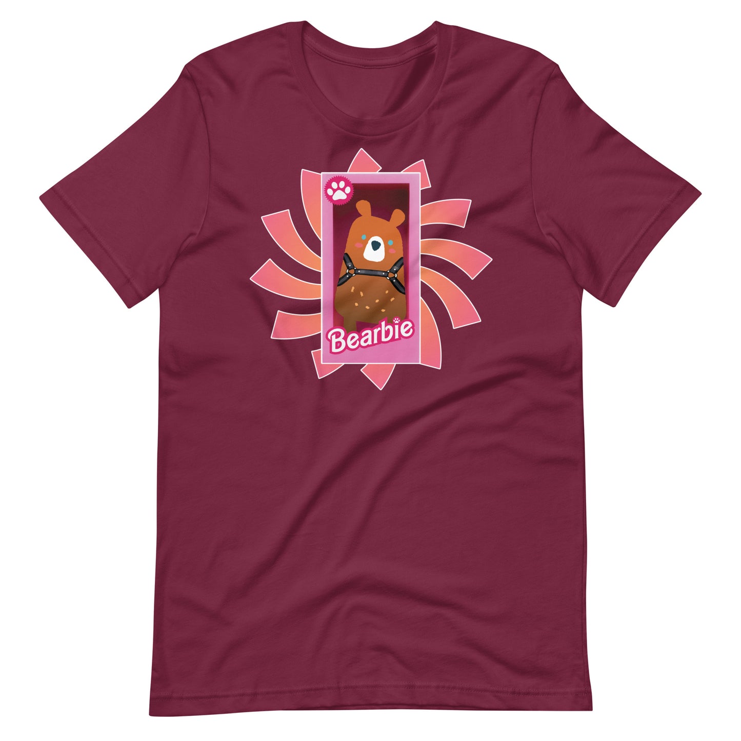 Boxed Bearbie Shirt - Celebrate Bear Pride Premium Quality Tee