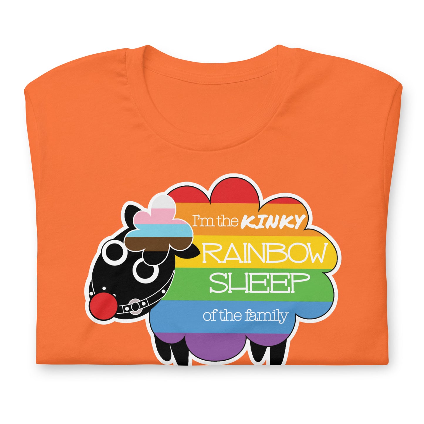 Kinky Rainbow Sheep T-Shirt