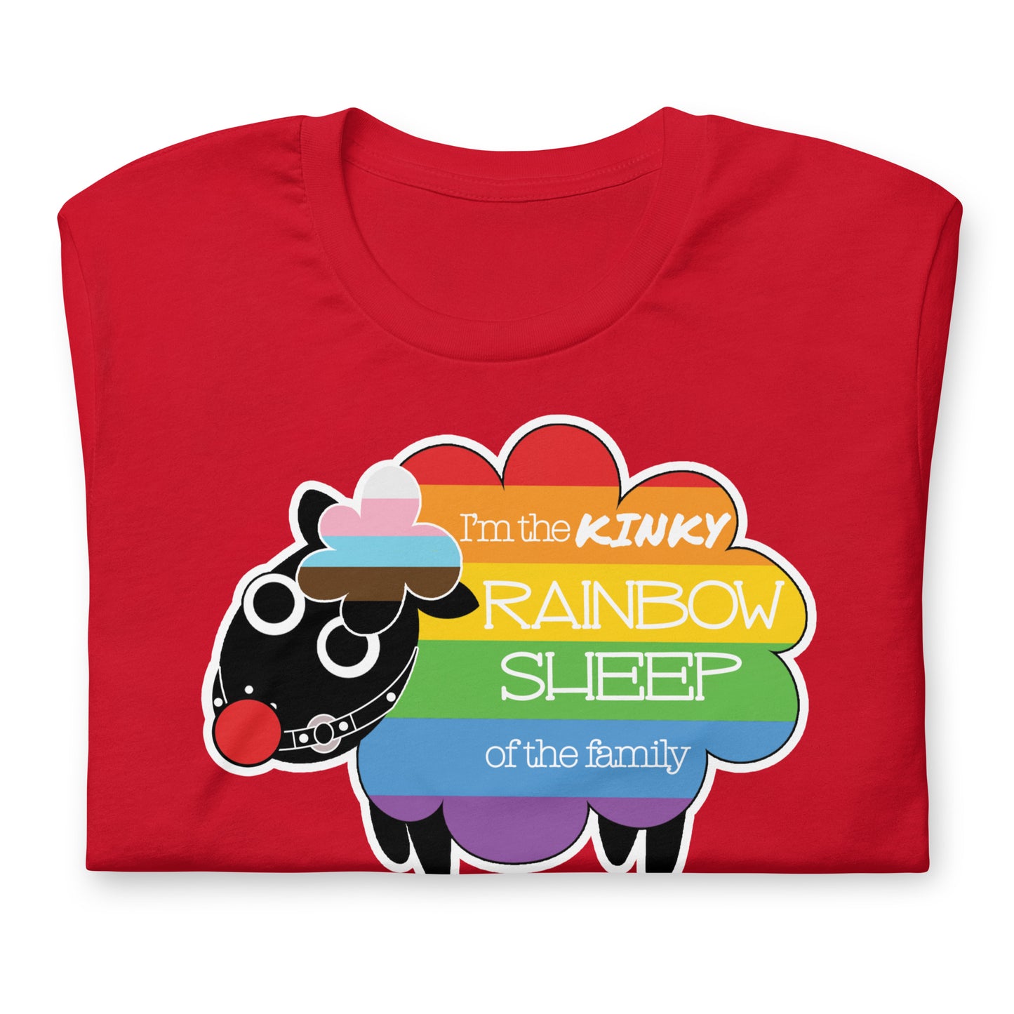 Kinky Rainbow Sheep T-Shirt