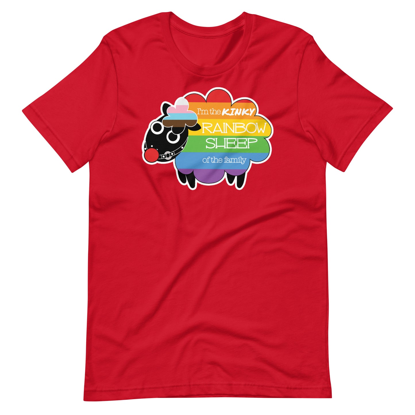 Kinky Rainbow Sheep T-Shirt