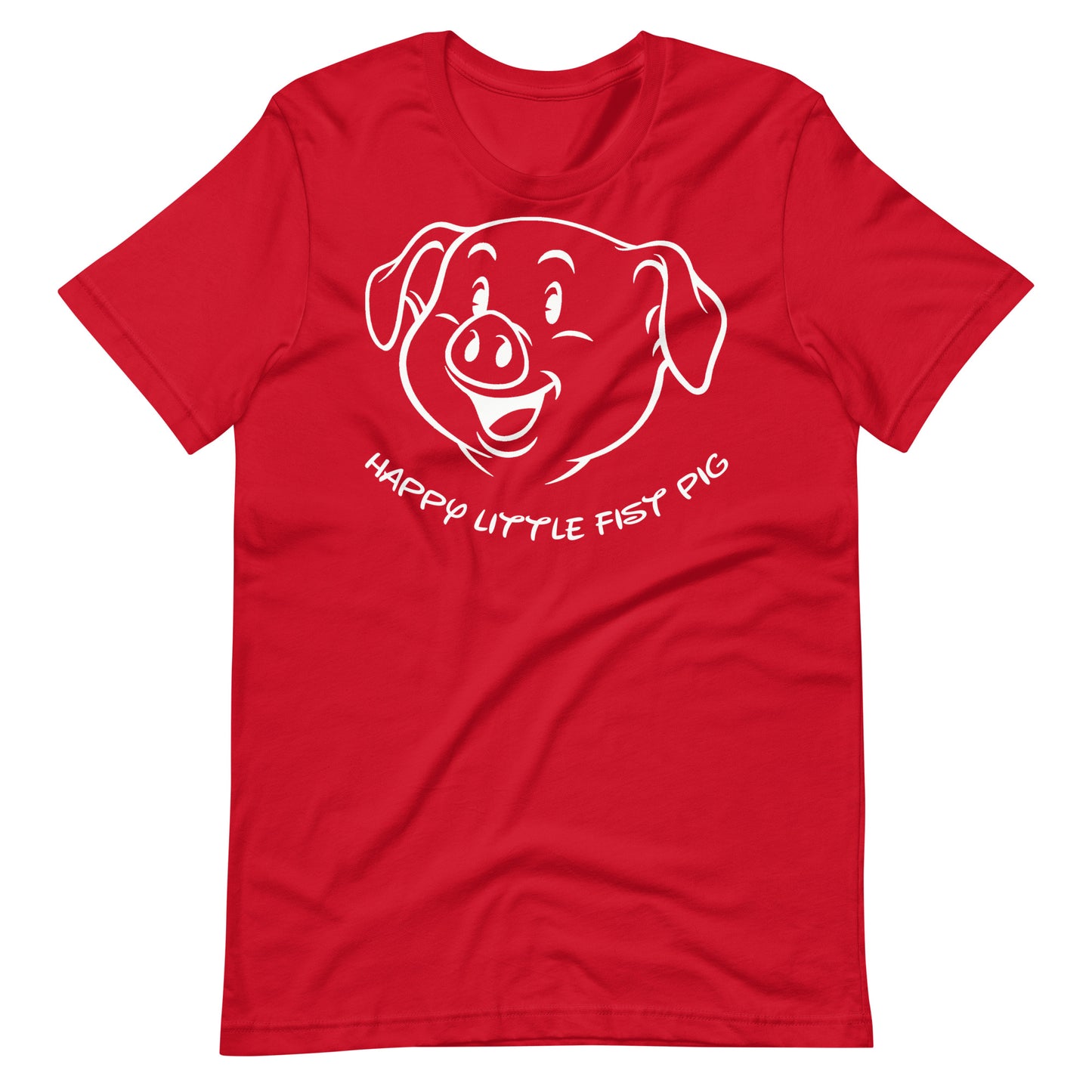 Happy Little Fist Pig T-Shirt