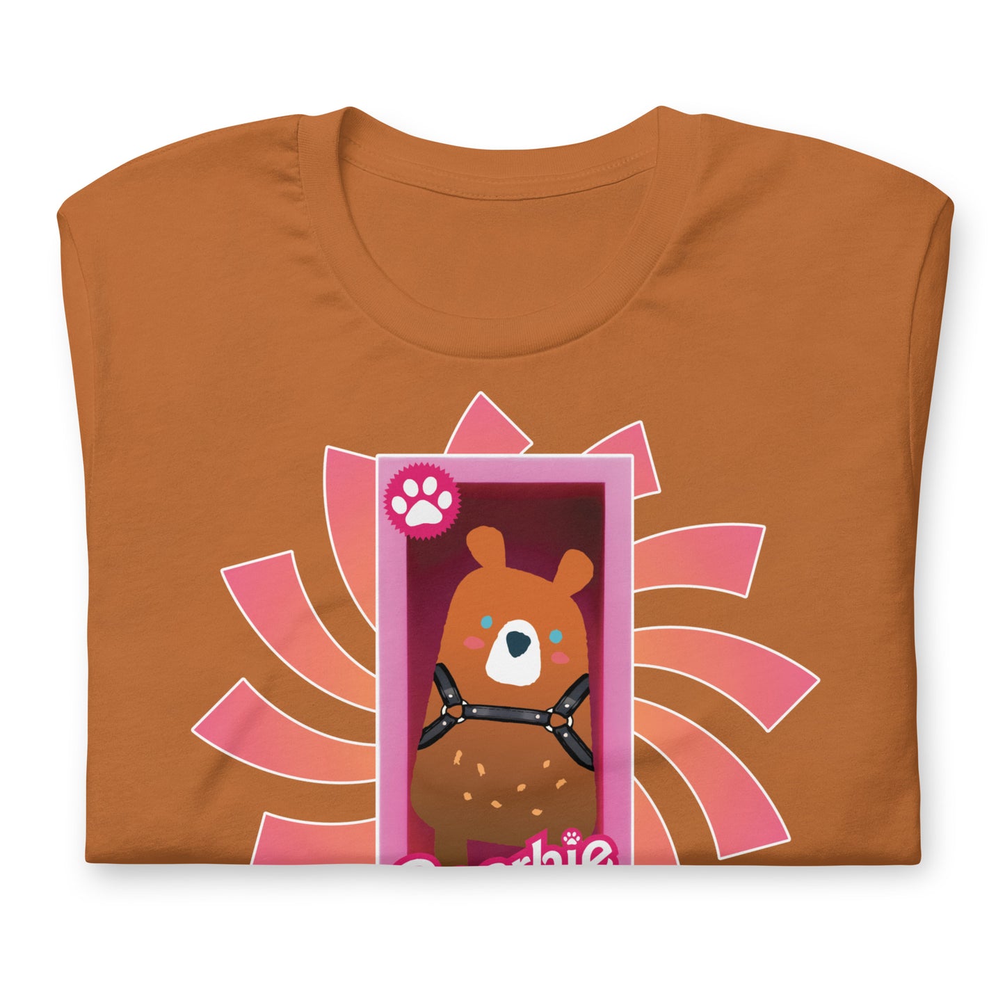 Boxed Bearbie Shirt - Celebrate Bear Pride Premium Quality Tee