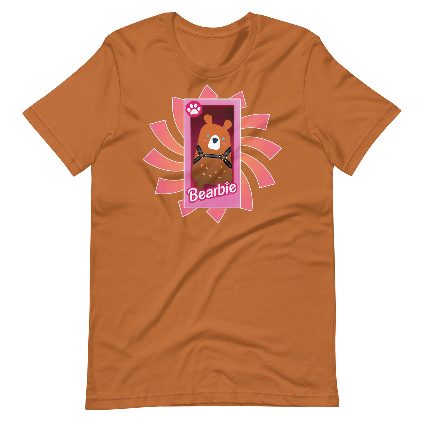 Boxed Bearbie Shirt - Celebrate Bear Pride Premium Quality Tee