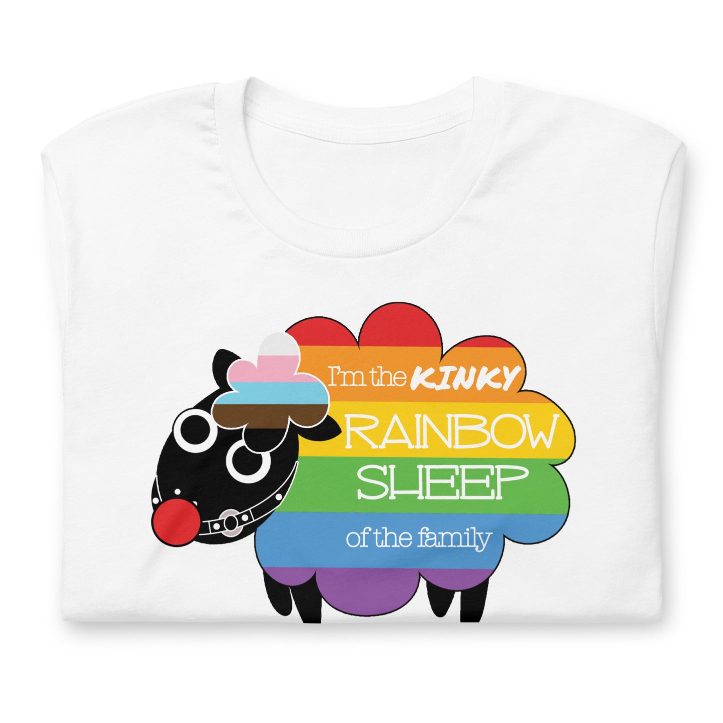 Kinky Rainbow Sheep T-Shirt