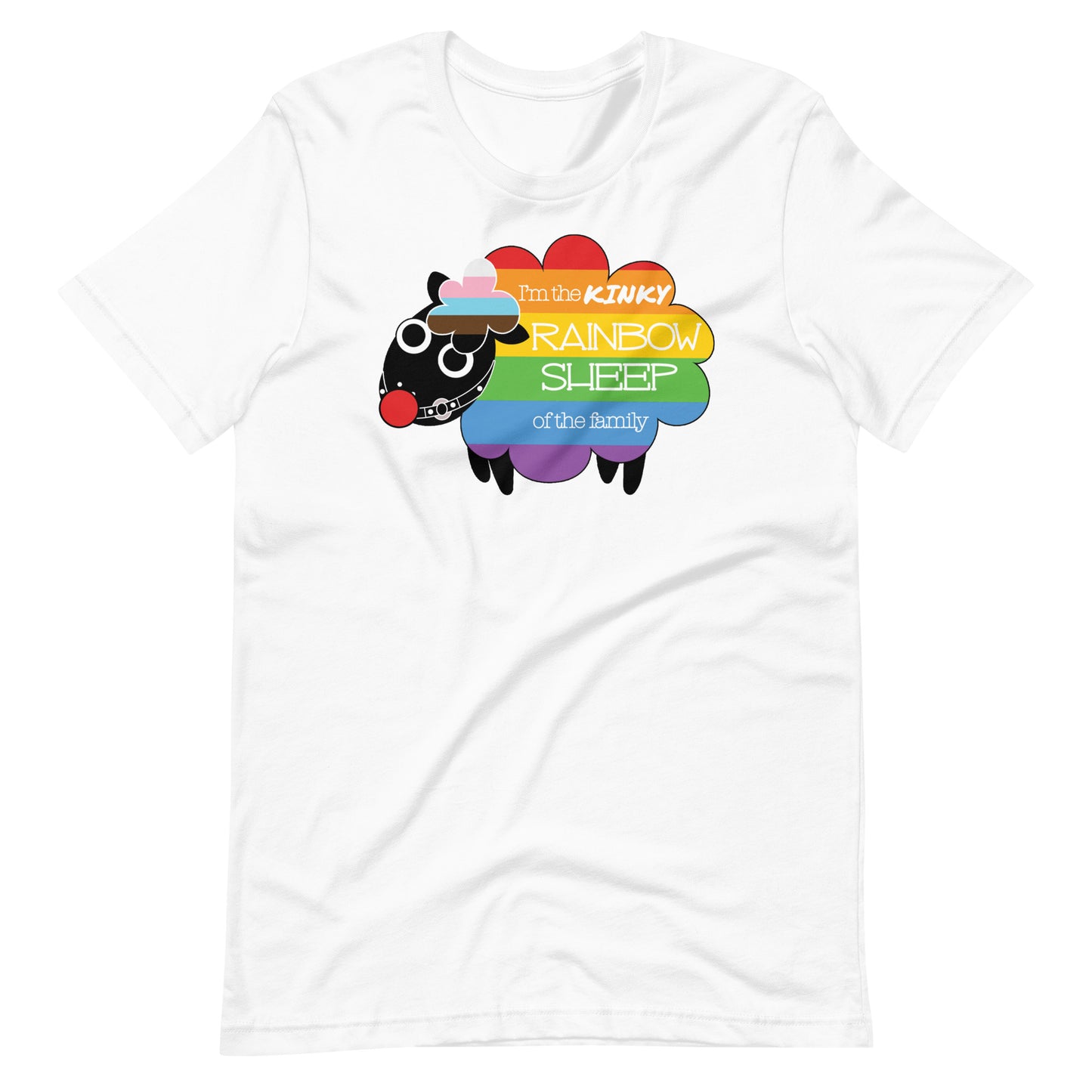 Kinky Rainbow Sheep T-Shirt