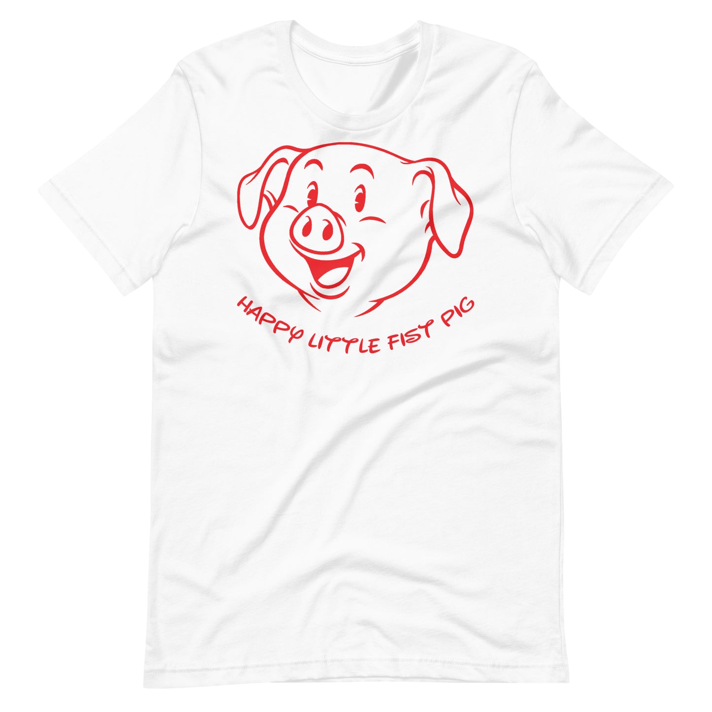 Happy Little Fist Pig T-Shirt